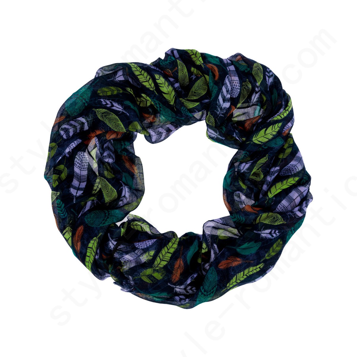 Thirty-One Gifts Avenue Scarf - Falling Feathers - -0