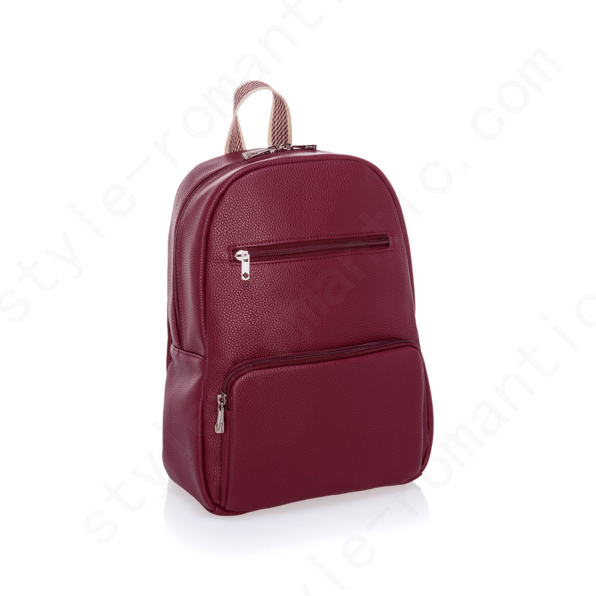Thirty-One Gifts Boutique Backpack - Deep Merlot Pebble - -0