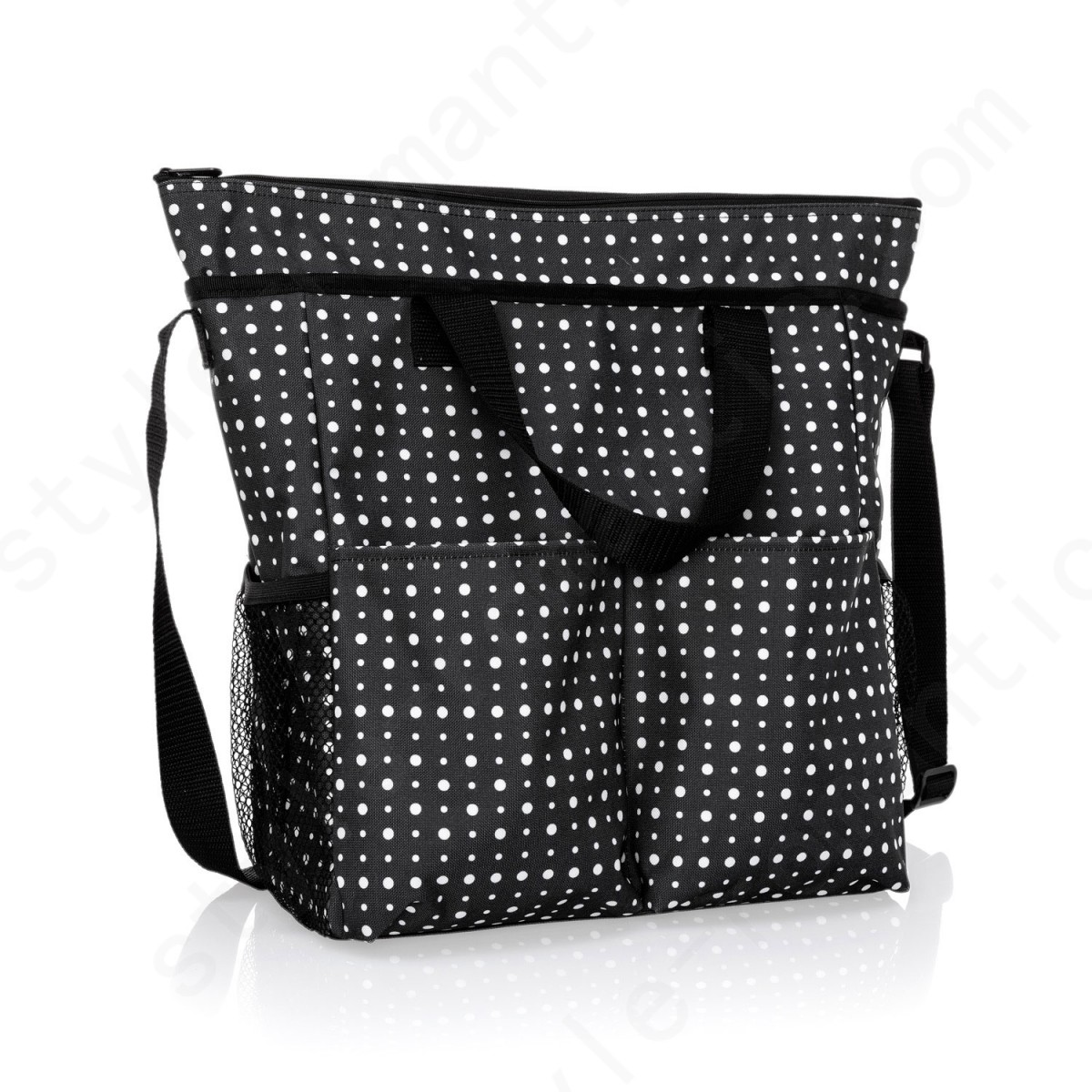 Thirty-One Gifts Crossbody Organizing Tote - Ditty Dot Handbags Accessories - -0