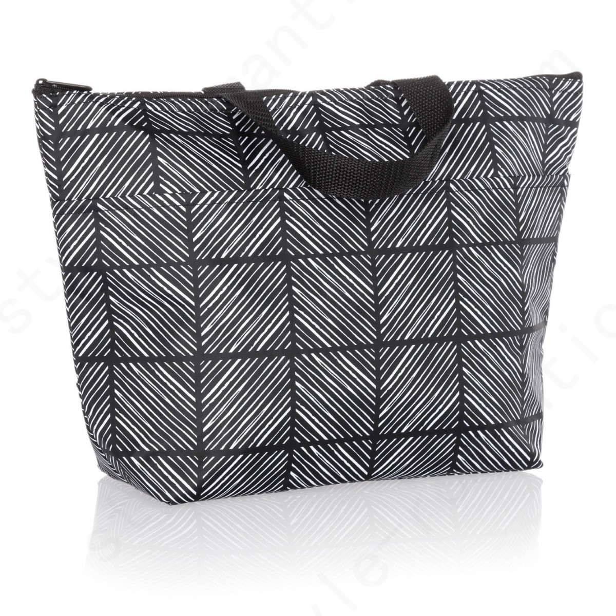 Thirty-One Gifts Thermal Tote - Chevron Squares Handbag Accessories - -0