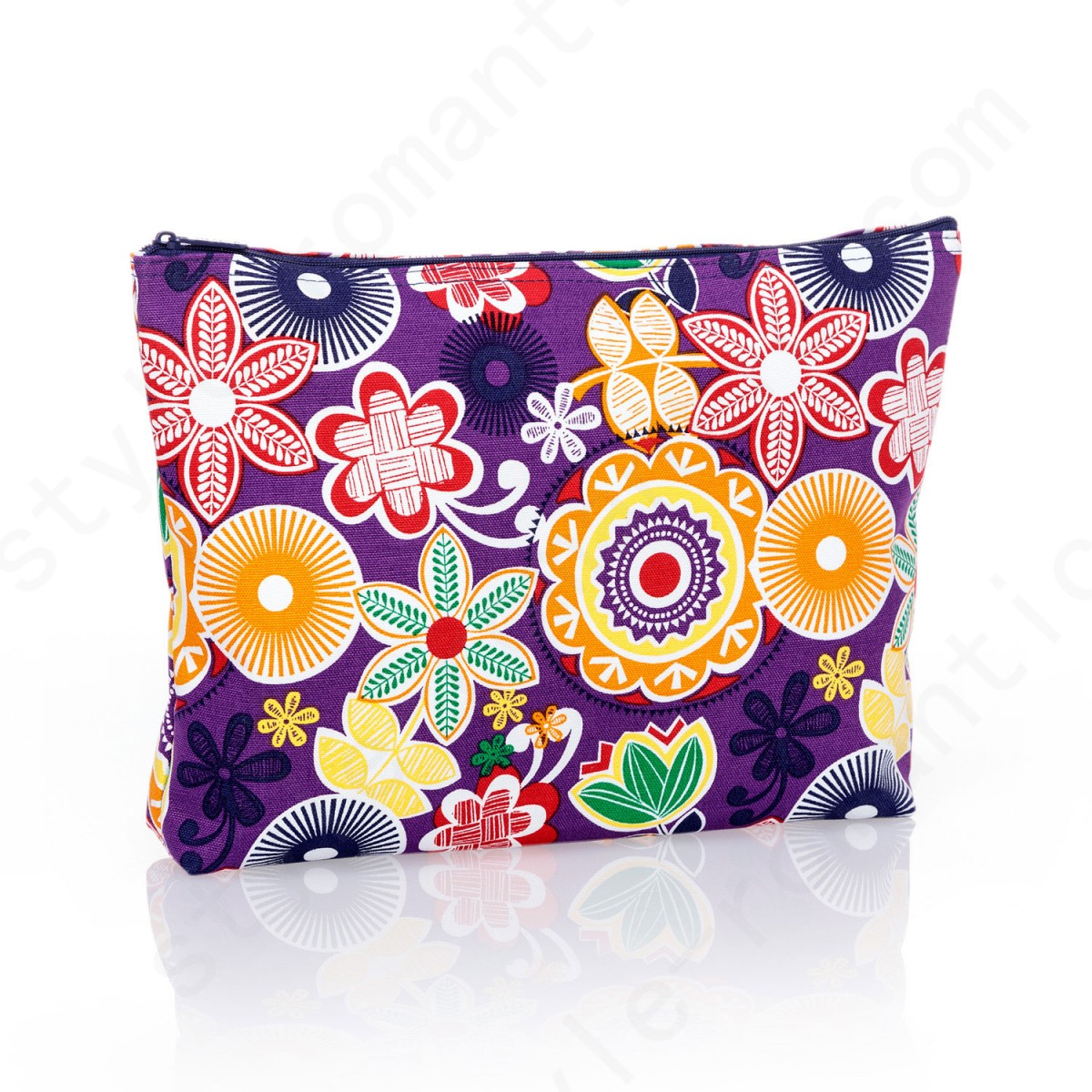 Thirty-One Gifts Zipper Pouch - Floral Fiesta Handbag Accessories - -0