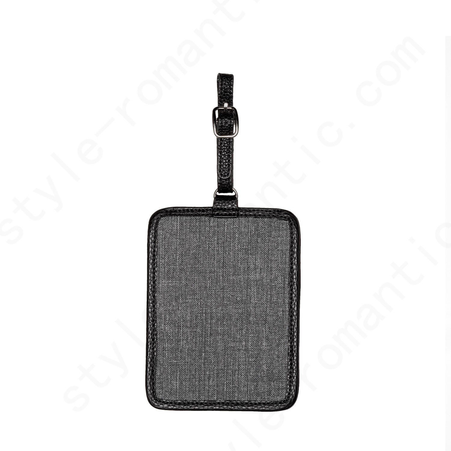 Thirty-One Gifts Carry Me Away Luggage Tag - Charcoal Crosshatch - Thirty-One Gifts Carry Me Away Luggage Tag - Charcoal Crosshatch