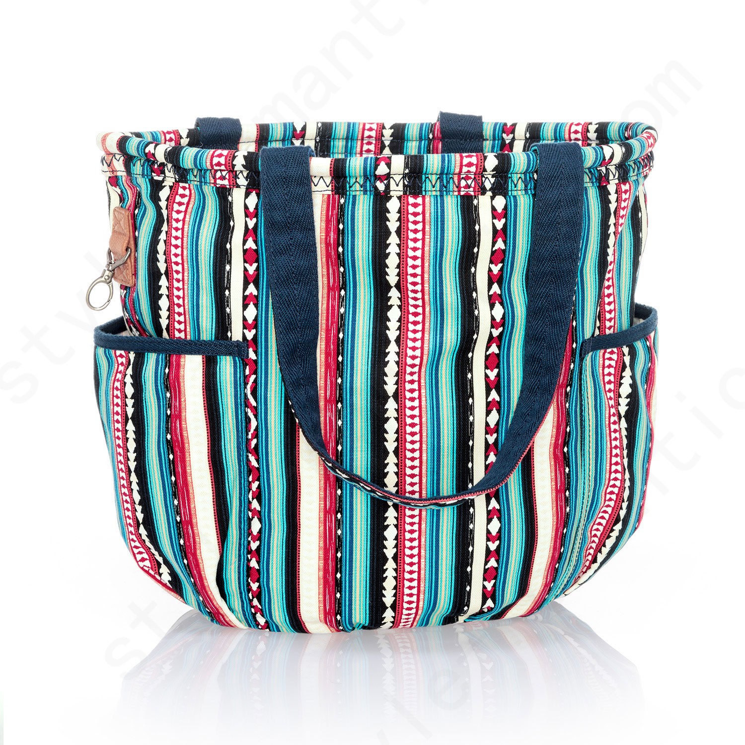 Thirty-One Gifts Retro Metro Handbag - Southwest Stripe - Thirty-One Gifts Retro Metro Handbag - Southwest Stripe
