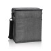 Thirty-One Gifts Picnic Thermal Tote - Charcoal Crosshatch