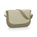 Thirty-One Gifts Studio Thirty-One Classic - Ooh-La-La Olive Pebble W/ Olive Twill Stripe Handbags Accessories - 0